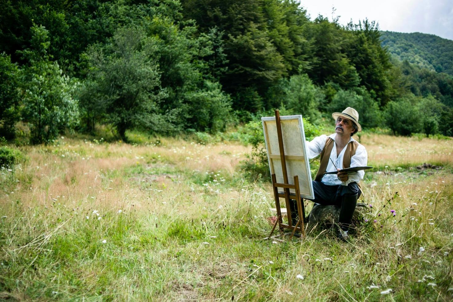 Ambiente creativo per lo studio dell'acquerello